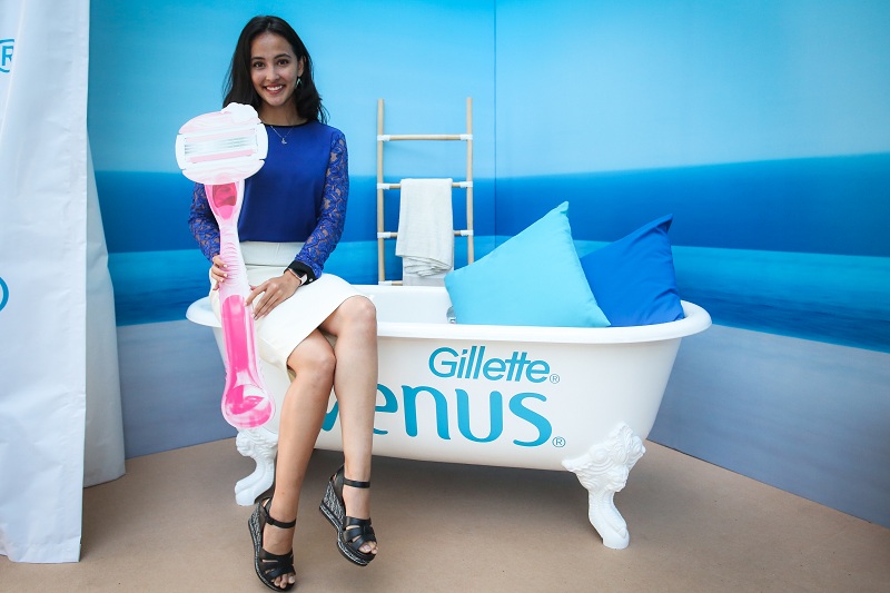 Gillette Venus Farah Ann wants to bring more positivity into the shaving industry that is generally more male-dominated.